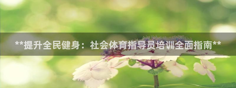 焦点娱乐加速器下载安装：**提升全民健身：社会体育指