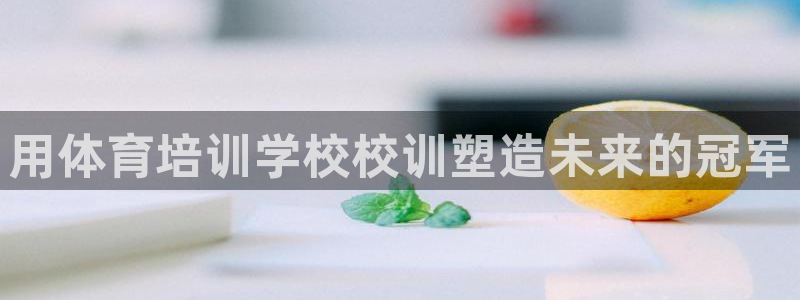 焦点娱乐平台注册账号安全吗可靠吗：用体育培训学校校训