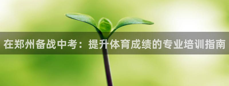 焦点娱乐平台怎么样：在郑州备战中考：提升体育成绩的专